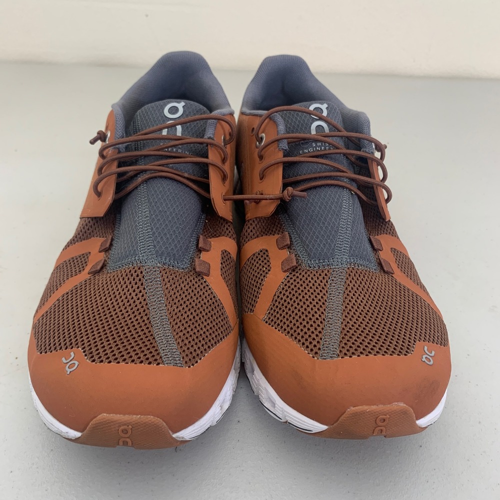 On Cloud 2.0 Shoes Mens 10 Brown Lightweight Breathable Running Sneakers - Picture 4 of 13